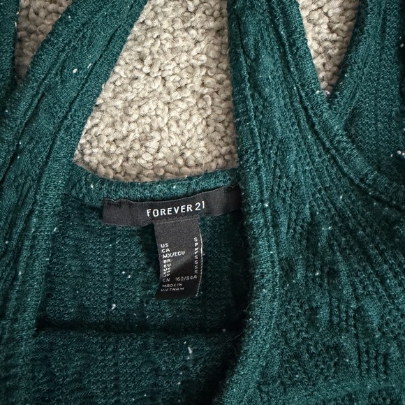 Forever 21 Deep Green Knit Tank Top - Picture 2 of 2